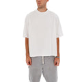 Men's Casual Oversized Heavyweight Drop Shoulder Garment Dye T-Shirt Tee Short Sleeve