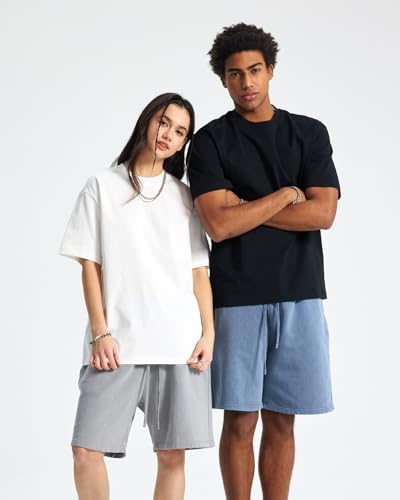 Men's Cotton T-Shirt Short Sleeve Crew Neck Soft Plain Tee for Men Casual Daily Wear Tshirts S-3XL