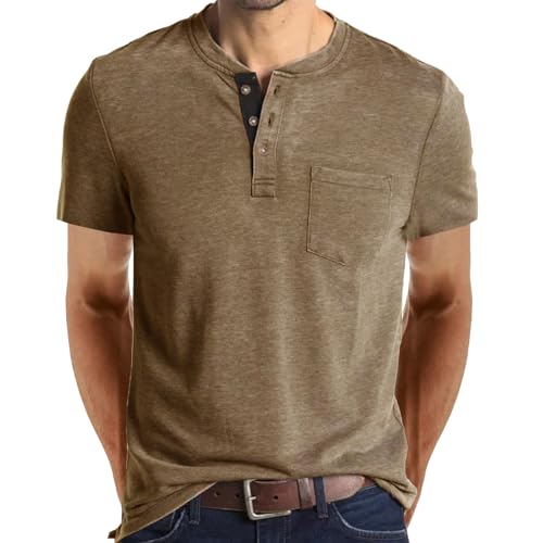MAGNIVIT Men's Shirts Short Sleeve Cotton T-Shirt Crew Neck Light Tees Classic Basic Casual Tops Plain Soft Shirt