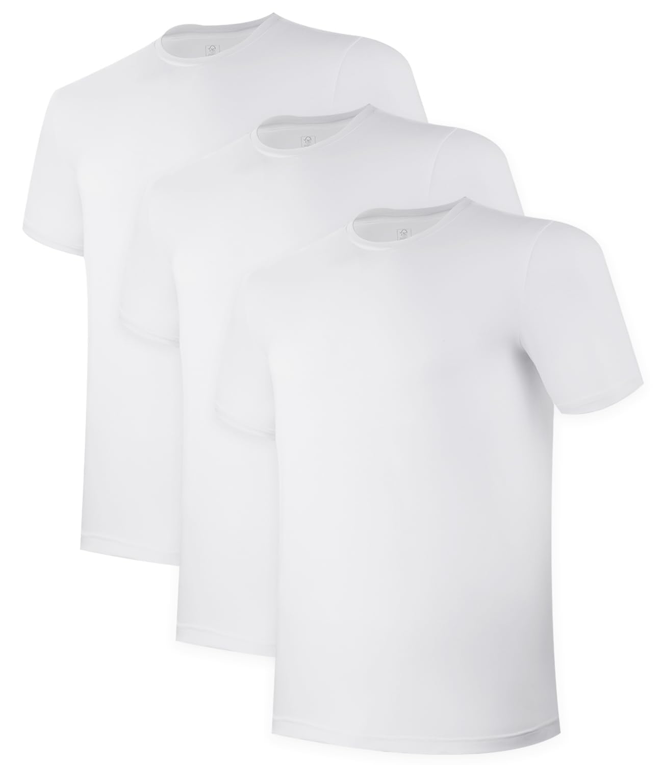 MAGNIVIT Men's Shirts Short Sleeve Cotton T-Shirt Crew Neck Light Tees Classic Basic Casual Tops Plain Soft Shirt