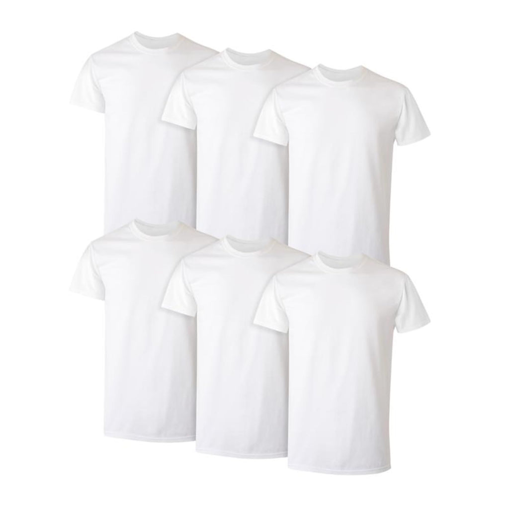 Amazon Essentials Men's Regular-Fit Short-Sleeve T-Shirt, Pack of 6