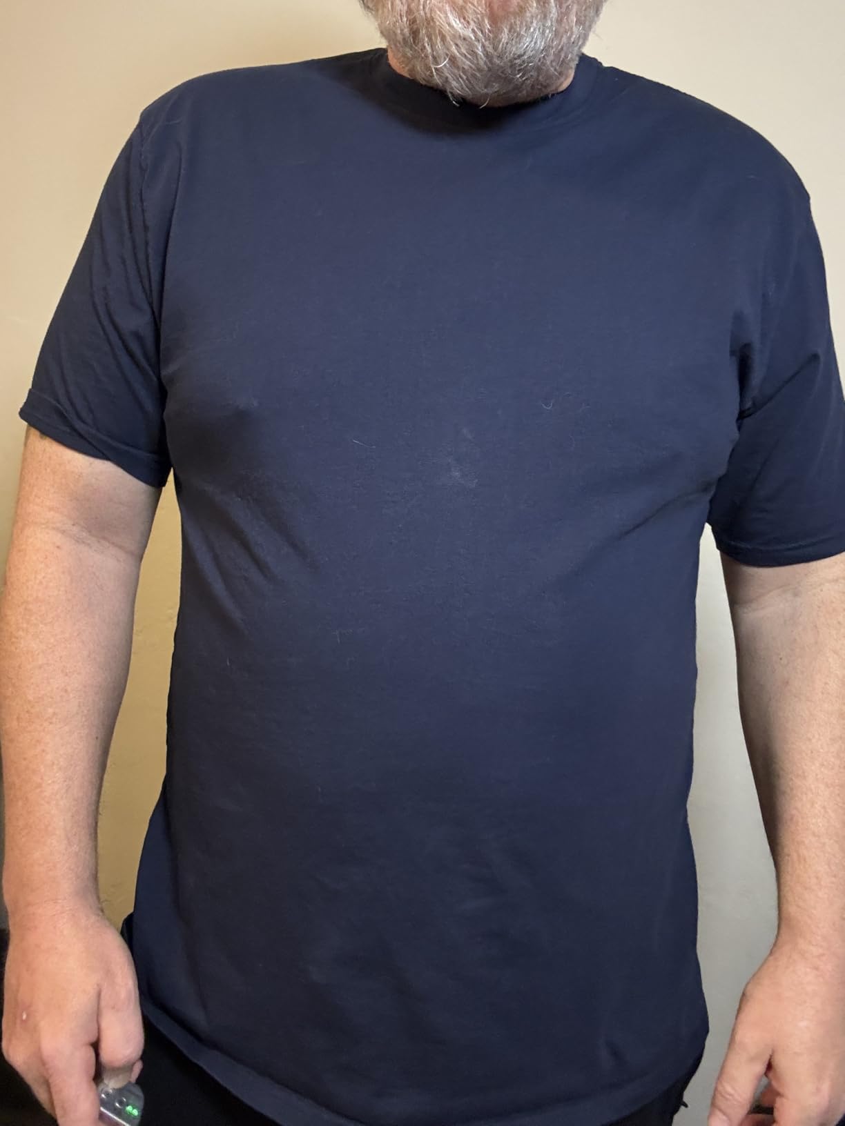 Men's Essential 100% Cotton Crew Neck T-Shirt - Plain, Short Sleeve, Regular Fit, Premium, Super Soft, Classic Everyday Wear