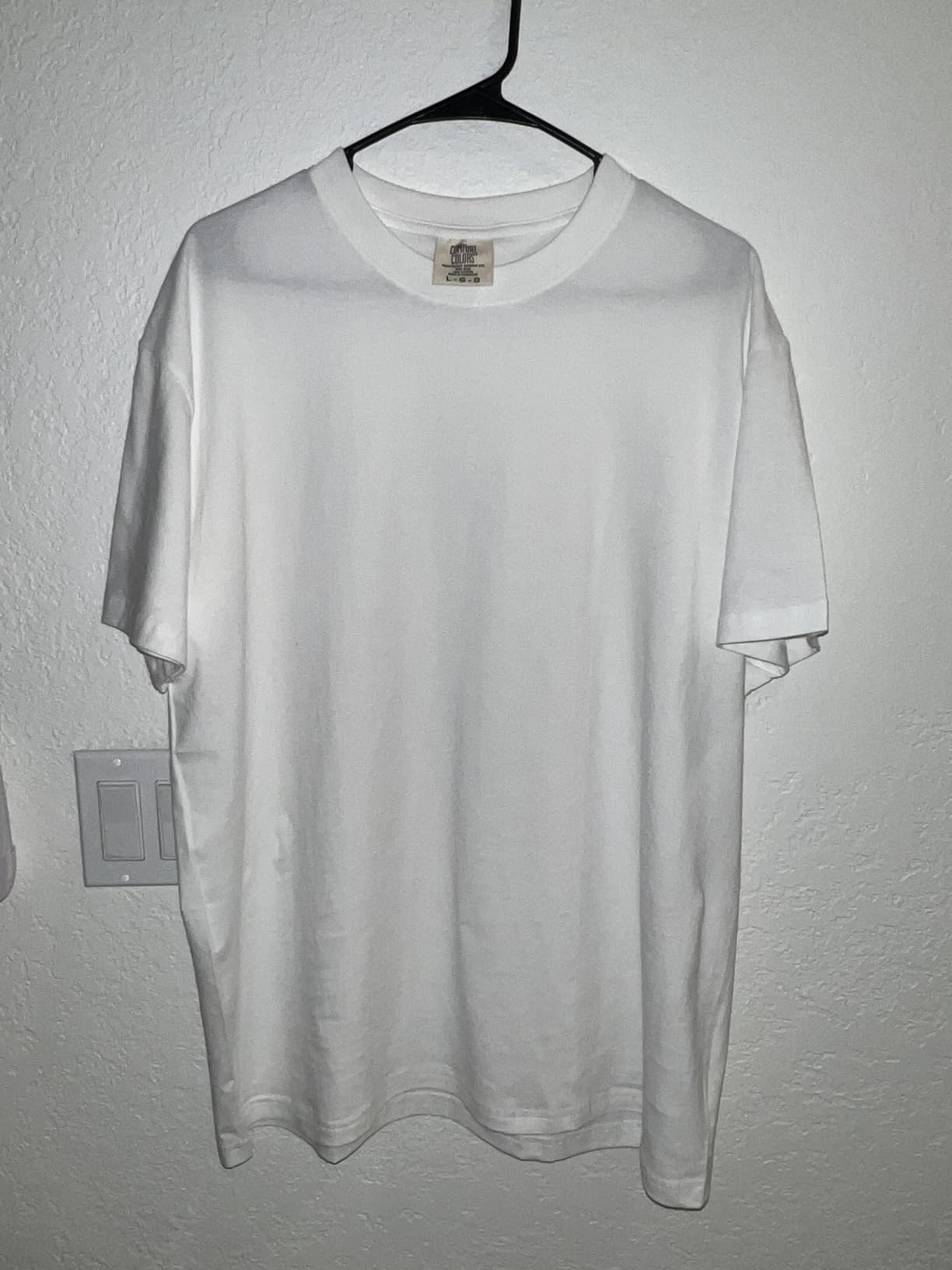 Men's Cotton T-Shirt Short Sleeve Crew Neck Soft Plain Tee for Men Casual Daily Wear Tshirts S-3XL