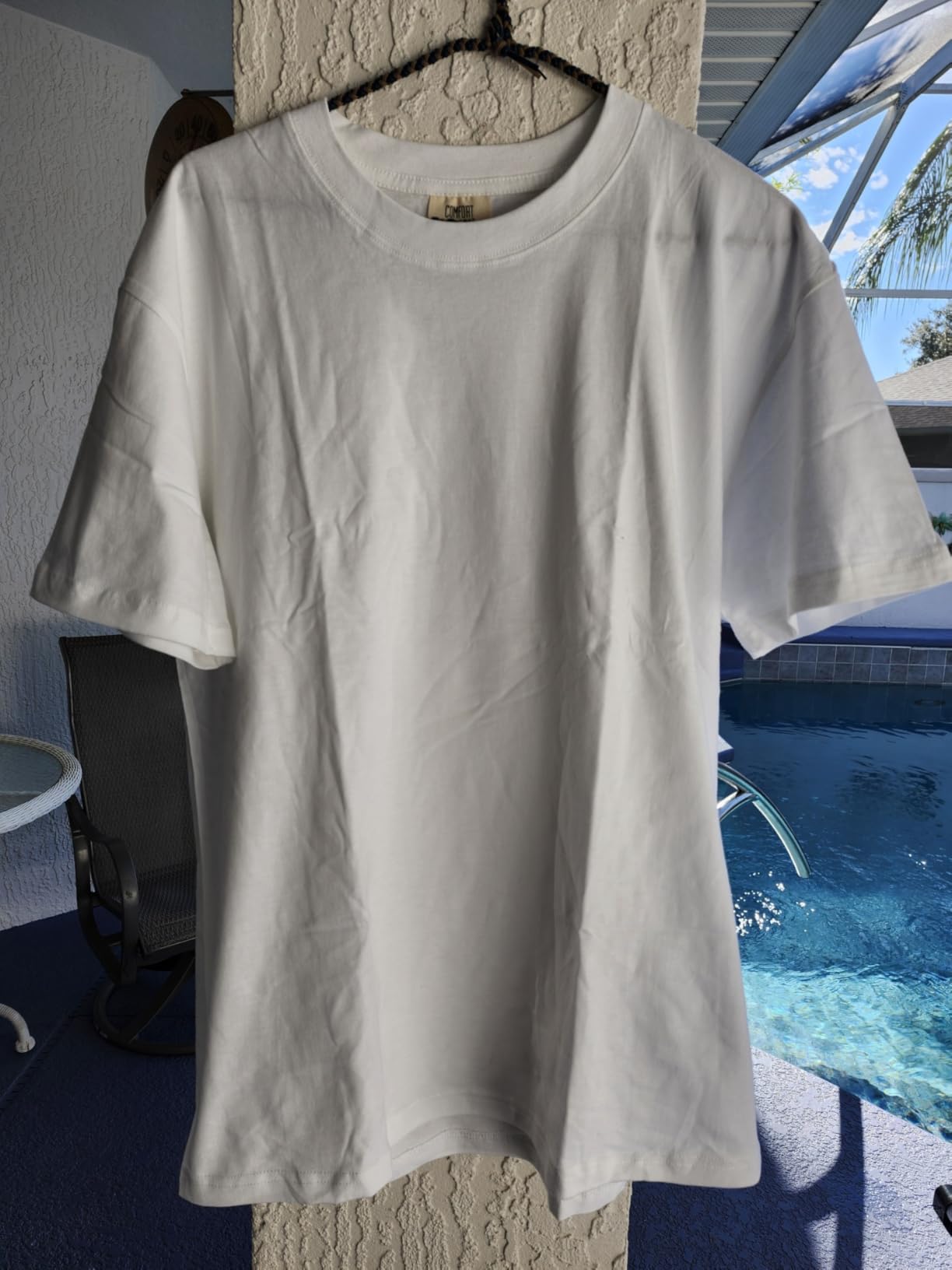 Men's Cotton T-Shirt Short Sleeve Crew Neck Soft Plain Tee for Men Casual Daily Wear Tshirts S-3XL
