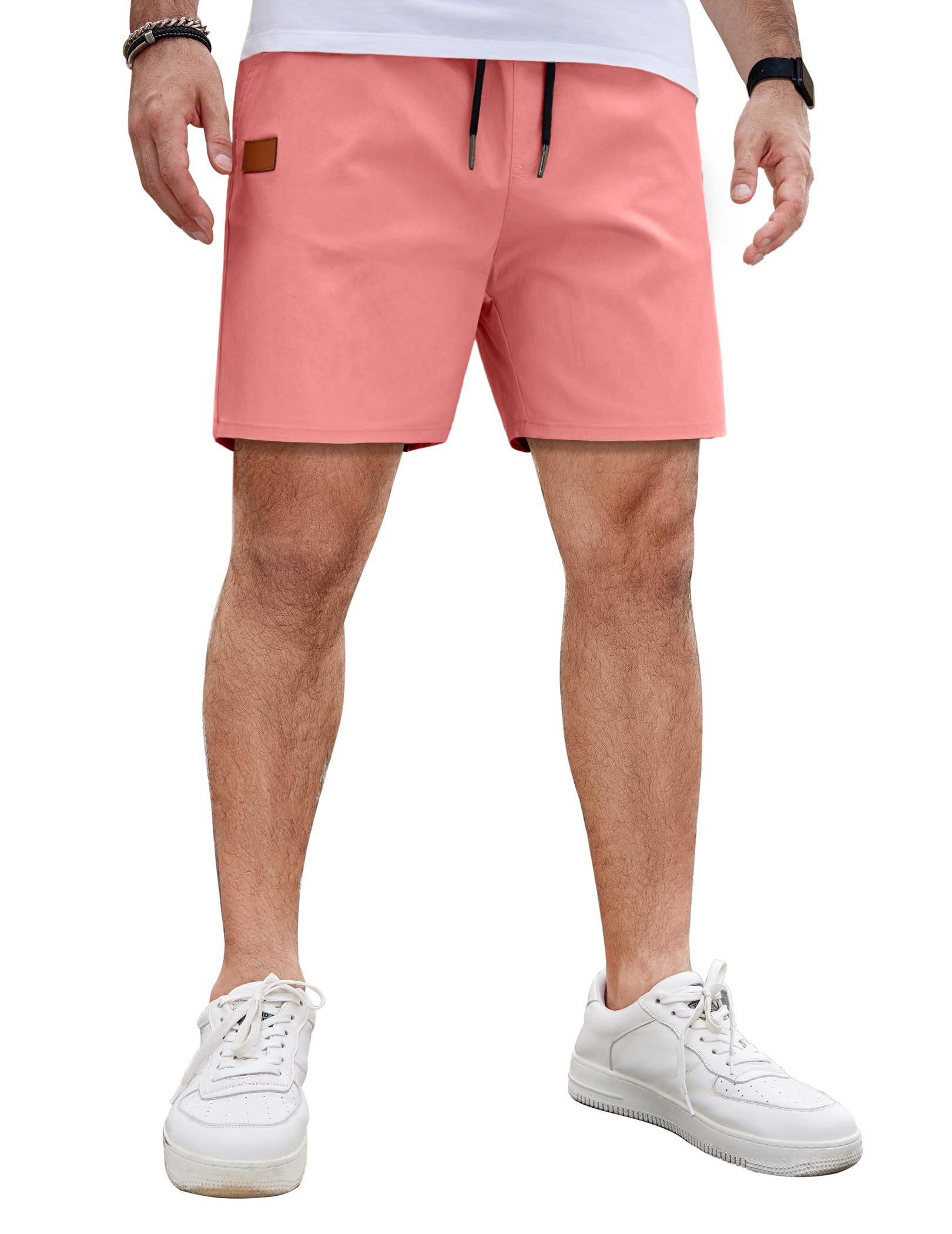 COOFANDY Men's T Shirt Short Sleeve Cotton Blend T-Shirts Crew Neck Casual Summer Basic Tee Shirts