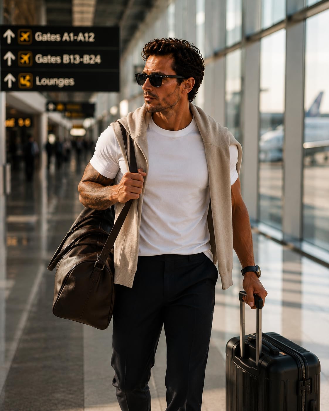 Men's Essential 100% Cotton Crew Neck T-Shirt - Plain, Short Sleeve, Regular Fit, Premium, Super Soft, Classic Everyday Wear