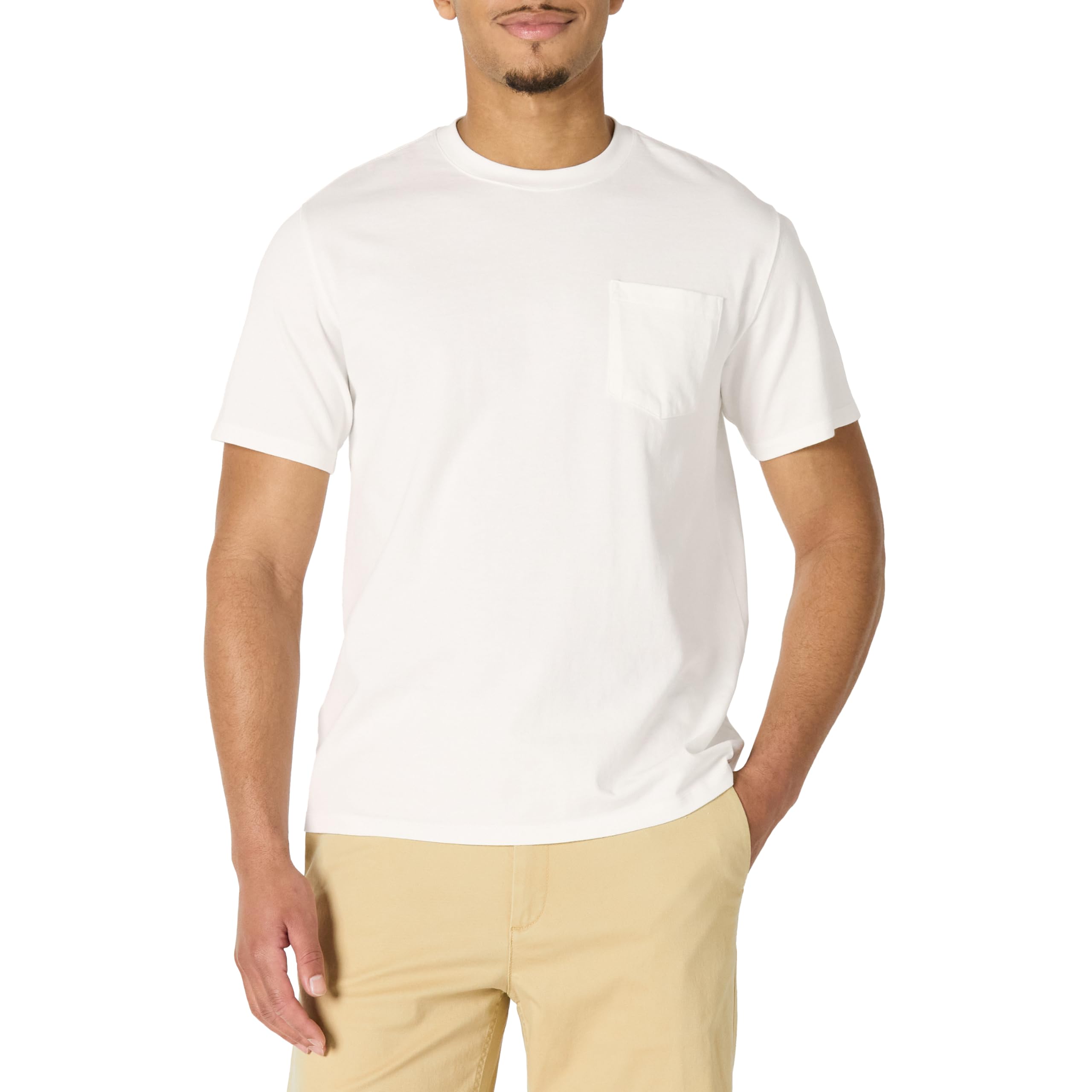 COOFANDY Men's T Shirt Short Sleeve Cotton Blend T-Shirts Crew Neck Casual Summer Basic Tee Shirts