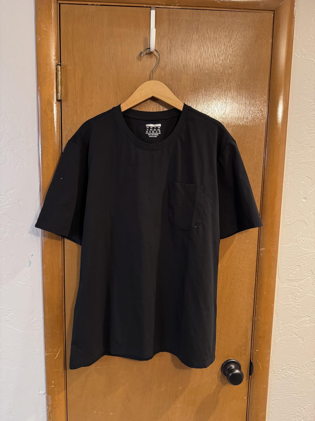 TACVASEN Men's Pocket T-Shirt UPF 80+ Short Sleeve Soft Crew Neck Lightweight Tee Summer Casual Basic Plain Tshirts