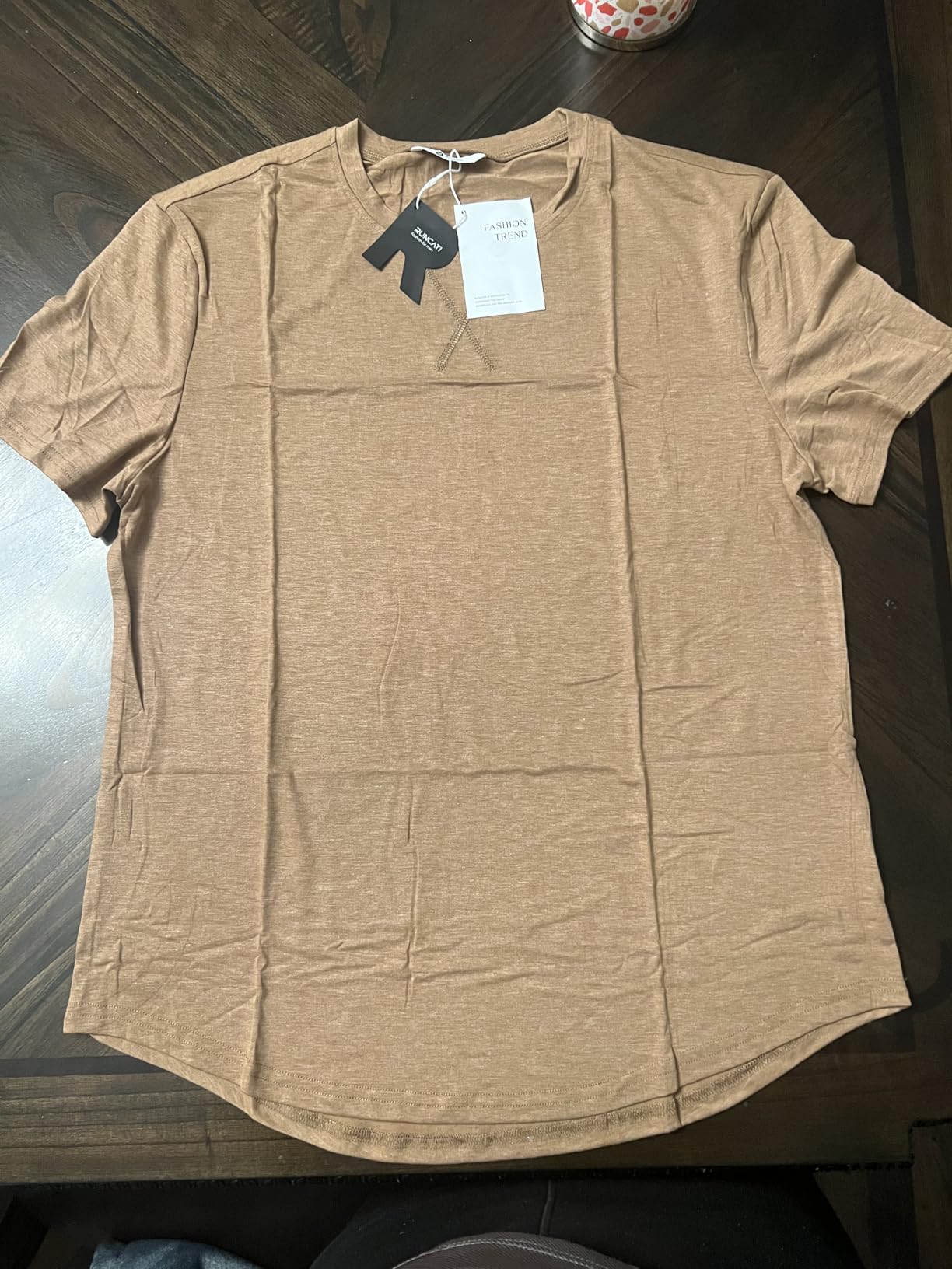 Runcati Mens Short Sleeve T-Shirts Crew Neck Casual Shirt Summer Classic Basic Lightweight Fashion Tees