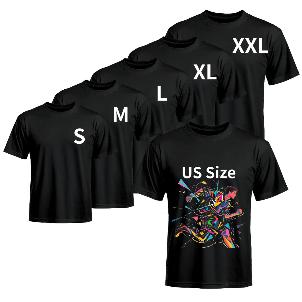 6 Pcs Adult Heat Transfer T Shirts Plain White Basic Shirts Bulk Blank Crew Neck Short Sleeve T-Shirt for Men Women