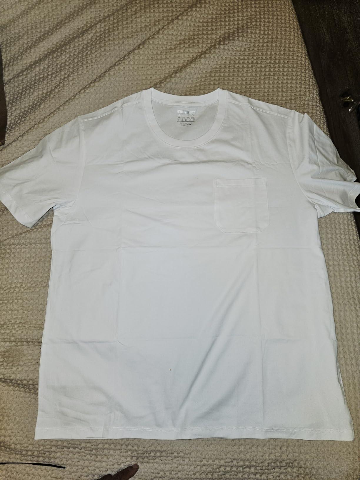 TACVASEN Men's Pocket T-Shirt UPF 80+ Short Sleeve Soft Crew Neck Lightweight Tee Summer Casual Basic Plain Tshirts