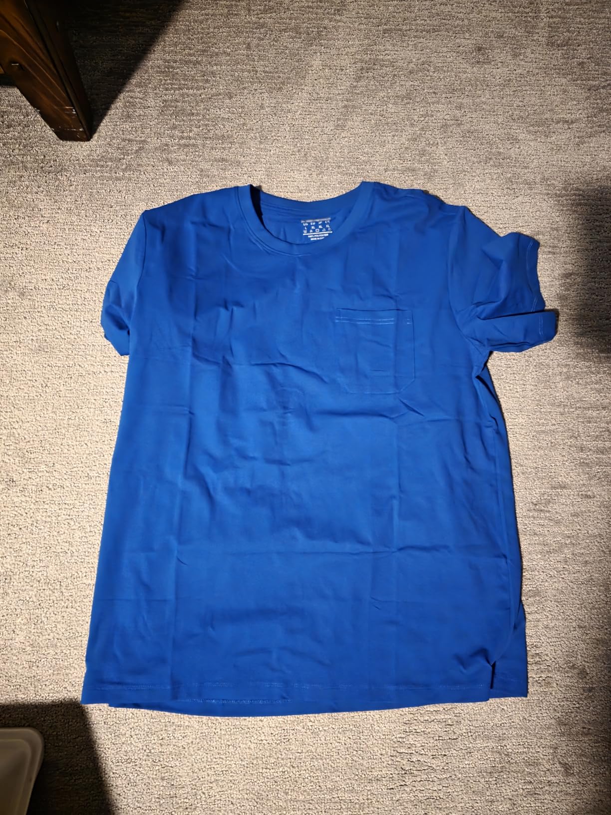 TACVASEN Men's Pocket T-Shirt UPF 80+ Short Sleeve Soft Crew Neck Lightweight Tee Summer Casual Basic Plain Tshirts