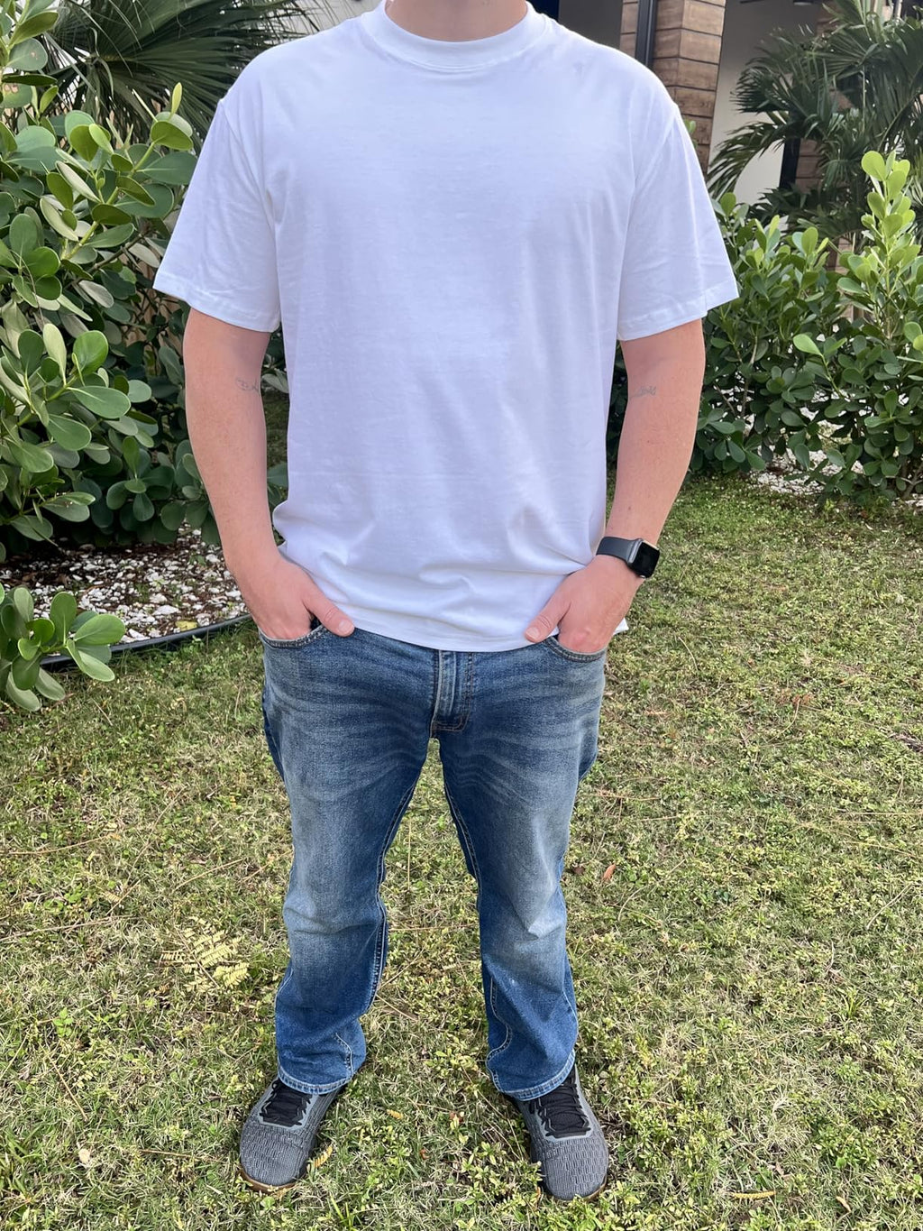 Men's Cotton T-Shirt Short Sleeve Crew Neck Soft Plain Tee for Men Casual Daily Wear Tshirts S-3XL
