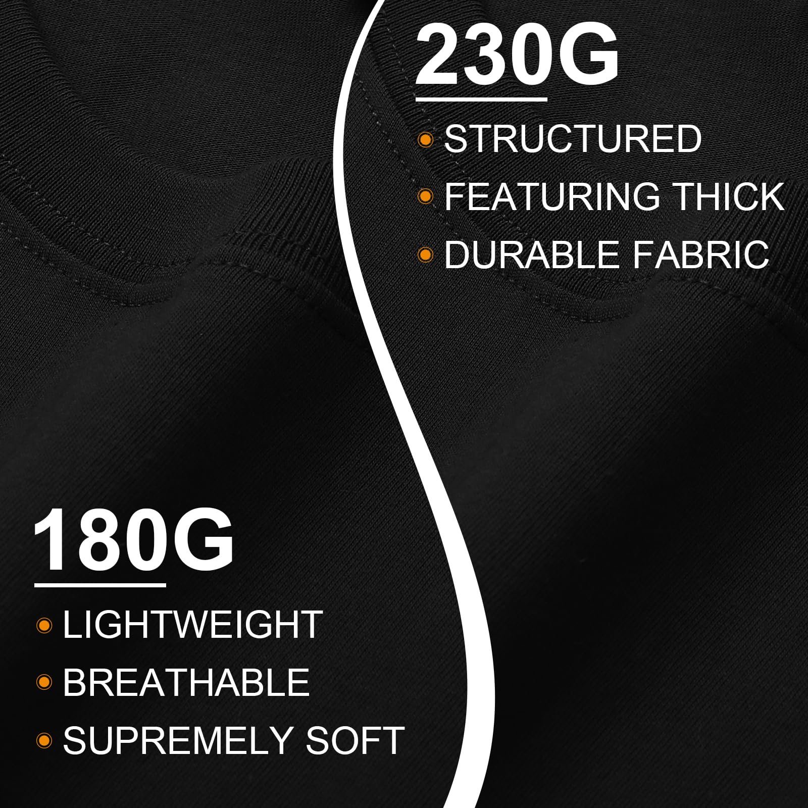 KEEPSHOWING Mens Cotton T Shirts Short Sleeve Crew Neck Basic T-Shirt Essentials Crewneck Cotton T-Shirts Tees for Men